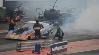 SANTA POD JET CAR "FIREFORCE 3" THE WORLD RECORD BREAKING JET FUNNY CAR