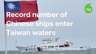 China ships sail close to Taiwan's Kinmen Island | Radio Free Asia (RFA)