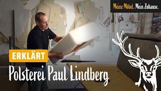 Paul Lindberg, Designmöbel aus Deutschland | Beispiel Sitzbank KIM | Handwerkkunst Film 3: Polsterei