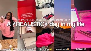 *REALISTIC* day in my life!! |GRWM, cleaning, new perfumes, sunset pics, hmwk & more!! FT: Dossier