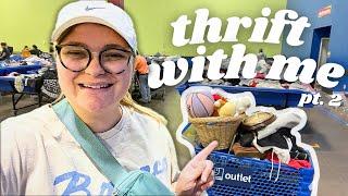 85 ITEMS FOR $112!!  Come Thrift With Me at the Goodwill Bins!