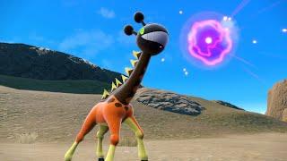 Girafarig evolves into Farigiraf