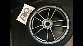 LF1 Original Porsche Alufelge 911 Turbo S Zentralverschluss 992601025AS 992601025AA AIO Augsburg