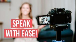 How to Speak Naturally on Camera (How to Talk to the Camera Tips)