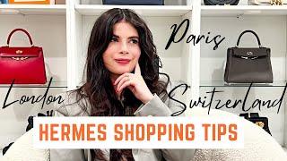 HERMES Shopping Storytime : Paris Appointment Updates + Tips to get a Birkin/Kelly/Constance