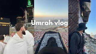 Umrah, day one hijrah walk vlog