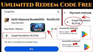 Free Redeem Code (Instant) | Free Redeem Code App | Google Play Redeem Code App | Redeem Code