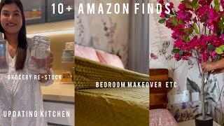 10+ Amazon Finds To Update Kitchen & Bedroom |Grocery Restock, Decoration, Cleaning,DailyLife Chores