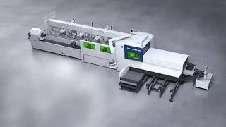 TRUMPF Laser Tube Cutting: TruLaser Tube 5000 fiber – Open machine design for best accessibility