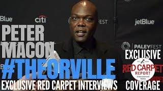 Peter Macon #TheOrville on #FOX interviewed at 35th #PaleyFestLA TV Festival in Hollywood