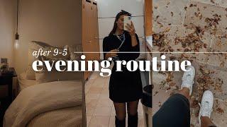 PRODUCTIVE FALL EVENING ROUTINE | cosy and realistic night routine after busy 9-5