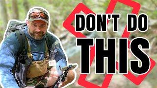 Top 5 Beginner Backpacking Mistakes!