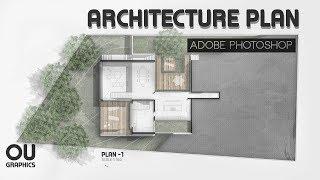 Easy Architecture Plan in Adobe Photoshop