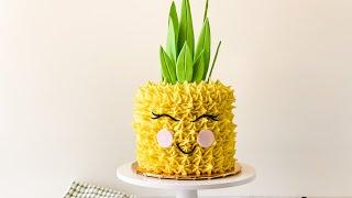 How to Make a Pineapple Cake That's Beyond Adorable