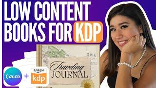 How to make low content books for amazon kdp (Step-by-step in 2024)