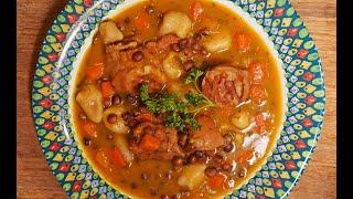 Pigeon Peas Soup #SoupSeason | CaribbeanPot.com