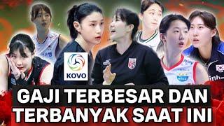 RESMI KOVO 10  PEMAIN TERMAHAL KOREA KAPTEN RED SPARKS PERINGKAT SEMBILAN