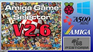 The EASIEST Way to Play Amiga - Amiga Game Selector 2.6 #amiga #ags #commodoreamiga