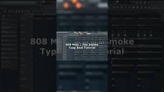 [TUTORIAL] How to make drill beats like 808 Melo in 1 minute #tutorial #808melo #popsmoke #drill