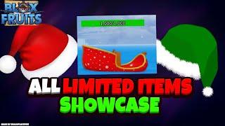 Blox Fruits - All Christmas Items (Santa Hat , Elf Hat , Sleigh) (Limited Time) (Update 13) | Roblox