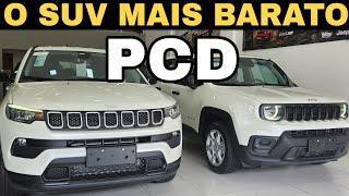 NOVO JEEP RENEGADE E JEEP COMPASS SPORT 2024 | SUVS COM ÓTIMO CUSTO BENEFÍCIO PARA PCD!!!