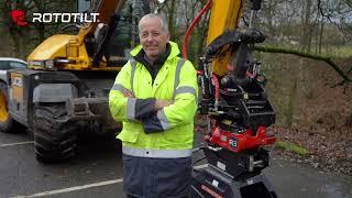 Rototilt - Rototilt UK customer, John Cooper