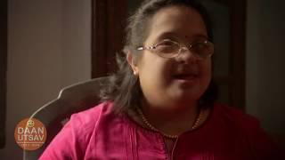 Babli from Downs Syndrome Federation of India shares about her #DaanUtsav celebrations