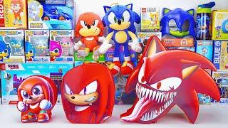 Sonic The Hedgehog Toy Collection Unboxing | BABY KNUCKLES Special Box, VENOM KNUCKLES Box ASMR