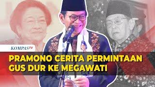 Pramono Anung Cerita Permintaan Gus Dur ke Megawati di Acara Haul ke-15