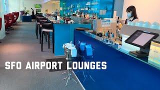 I Visited 5 Different Airline Lounges At The San Francisco International Airport (SFO) In One Day!