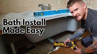 How to Install a Bath the Easy Way - Complete Beginners Guide!