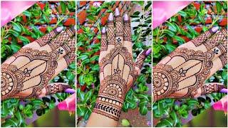 Very stylish mehndi design | Mehndi design simple back hand | Arabic mehndi | Mehndi