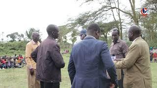 Emurua Dikirr Mp Johana Ngeno Popularly Known as Ngong Speaks to Narok South Consituents at Motony.