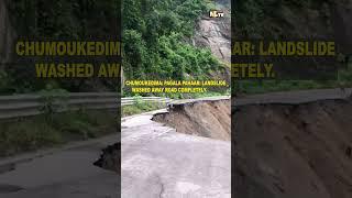 CHUMOUKEDIMA: PAGALA PAHAAR: LANDSLIDE WASHED AWAY ROAD COMPLETELY.