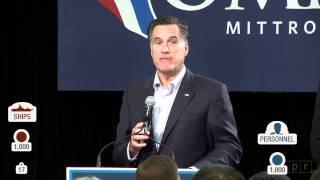 Pop-Up Politics: Mitt Romney's Iowa Stump Speech