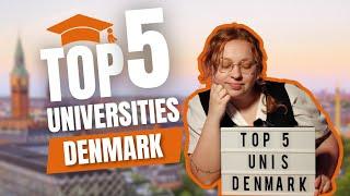 Best UNIVERSITIES in DENMARK for ERASMUS 