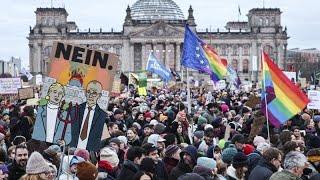 Preserving the firewall: 160,000 demonstrate in Berlin against Friedrich Merz