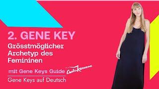 Weiblicher Archetyp - der 2. Gene Key  #genekeys