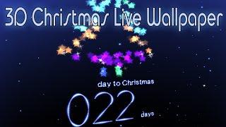 Живые обои: отсчет до Нового года, Рождества / 3D Christmas Live Wallpaper