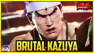 T8 v1.12 ▰ This Kazuya Is So Brutal !!【Tekken 8 High Level Gameplay】