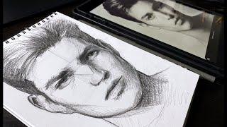 Come DISEGNARE un RITRATTO | Tutorial COMPLETO PRINCIPIANTI | Come disegnare un volto con reference