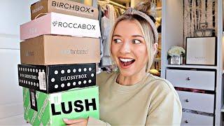 MAY/JUNE 2021 BEAUTY SUBSCRIPTION BOXES / GLOSSYBOX, Birchbox, Look Fantastic, Roccabox, LUSH