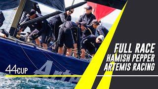 FULL RACE - Hamish Pepper, tactician Artemis Racing