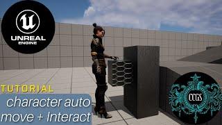 Player Character Auto Move And Interact - Unreal Engine 5 Tutorial #unrealengine #ue5 #unrealengine5