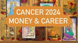 CANCER TAROT 2024 MONEY & CAREER - WHAT TO EXPECT !! - YEARLY READING 2024