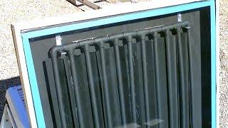 DIY Solar Water Heater! The CPVC “Drip-Edge” Solar Water Heater! - New Design/Exp.(CPVC+Metal)