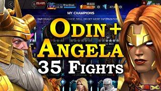 Angela + Odin Synergy = Stronger Every Fight | Marvel Contest of Champions