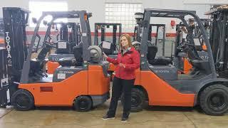 Cushion -vs- Pneumatic Forklifts: What's the difference?