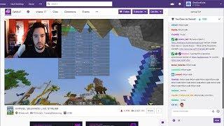 I found a Twitch streamer HACKING in Bedwars LIVE