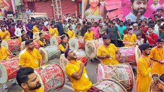 Chhatrapati dhol tasha pathak amravati  |Secunderabad Bonalu 2022 | Minister Talsani Srinivas Yadav